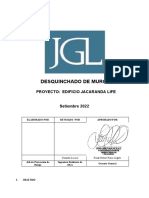 Anexo 11. Procedimiento Desquinchado de Muros