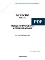 Antologia de Derecho Procesal Administrativo I - CEVES