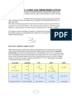 Carboxylic Acids and Their Derivatives