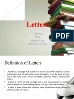 All About Letters