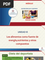 Unidad Iii. Los Alimentos Como Fuente de Energia, Nutrientes y Otros