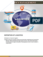 Logistics Management