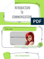 Process of Communication