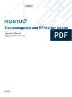 rd8100 Marker Locator Operation Manual