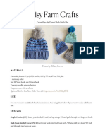 Big Donut Mesh Hat PDF