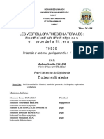 Vestibulopathies Bilaterale Maroc