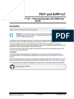 PIC and AVR IoT Transceiving Data With AWS User Guide