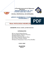 I) .Informe de Enfermedades Neurologicas