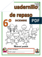 6° Cuadernillo de Repaso Diciembre Profa Kempis