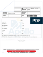 Echo and ECG Report