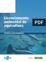 Licenciamento Ambiental em Piscicultura