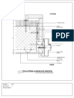 5 Typical External Steel Door Jamb Detail