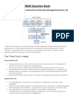 DBMS Answer Key