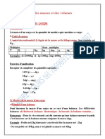 Chap2 - Mesure Des Masses Et Des Volumes