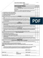 Checklist Thailand Visa