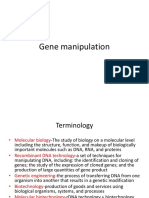 302 Gene Manipulation