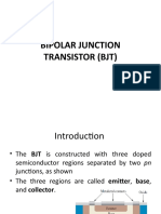 Bipolar Junction Transistor (BJT)