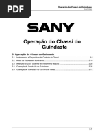 SANY SAC2200 - Operação e Manutenção Chassis