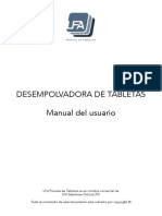 Desempolvadora MANUAL