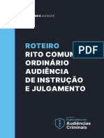 Roteiro Audiência Instrução e Julgamento