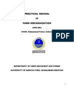 FMP - 617 Farm Mechanization Practical 1