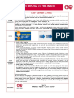 025 - Reunión Diaria de Pre Inicio Ojos y Mente en La Tarea