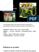 Vegetais Minimamente Processados PPW