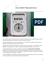 Como Funciona o Motor A Diesel Veja Quais São As Diferenças