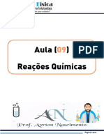 Aula 09 - Química - Reações Químicas