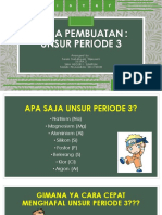 Cara Pembuatan Unsur Periode 3