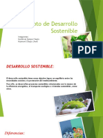 Concepto de Desarrollo Sostenible