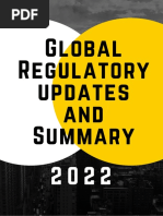 Regulatory Updates 2022