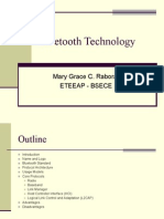 Bluetooth Technology: Mary Grace C. Raborar Eteeap - Bsece