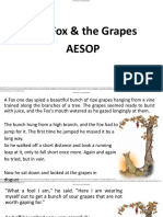 The Fox & The Grapes