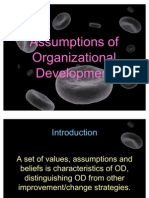 Assumptions of Organizational Development (Nursing Administration 3)