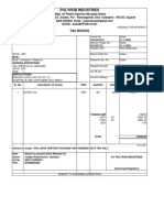 Polyrub Industries Invoice 56