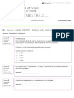 Épreuve - Probabilité Et Statistiques