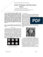 Image Restoration Technique With Non Linear Filters