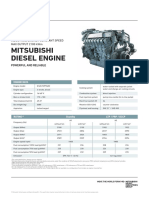 Mitsubishi Diesel Engine - S16R-Y2PTAW2