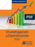 PDF Investigacion de Operaciones Volumen I 3a Ed