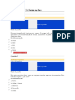 Prova Gestão Das Informações