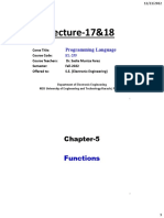 Programming - Languages - Lecture-17 & 18 - Fall-2022