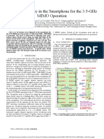 16-Antenna Array in The Smartphone For The 3.5-GHz MIMO Operation