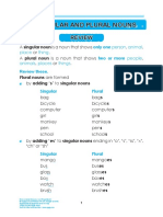 Unit 5 Singular and Plural Nouns