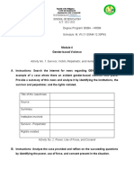 Module 4 Activity 1 and 2