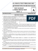 ALL INDIA MOCK TEST-1-Sunya IAS