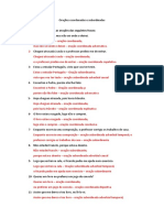 Ficha Portugues 7 Ano Oracoes Coordenadas e Subordinadas Solucoes