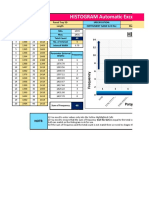 Automatic Histogram Excel Template