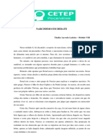 Narcisismo em Debate: Thalles Azevedo Ladeira - Módulo VIII