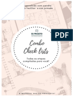 COMBO COMPLETO de Check Lists